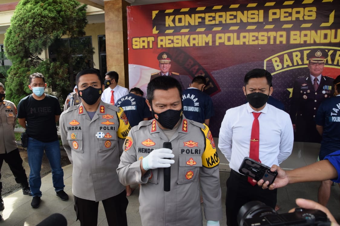 Polresta Bandung Tangkap Empat Pelaku Pengeroyokan di Dayeuhkolot