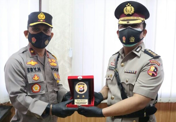 Sertijab Kabid Dokkes Polda Banten Dilaksanakan Dengan Prokes Yang Ketat