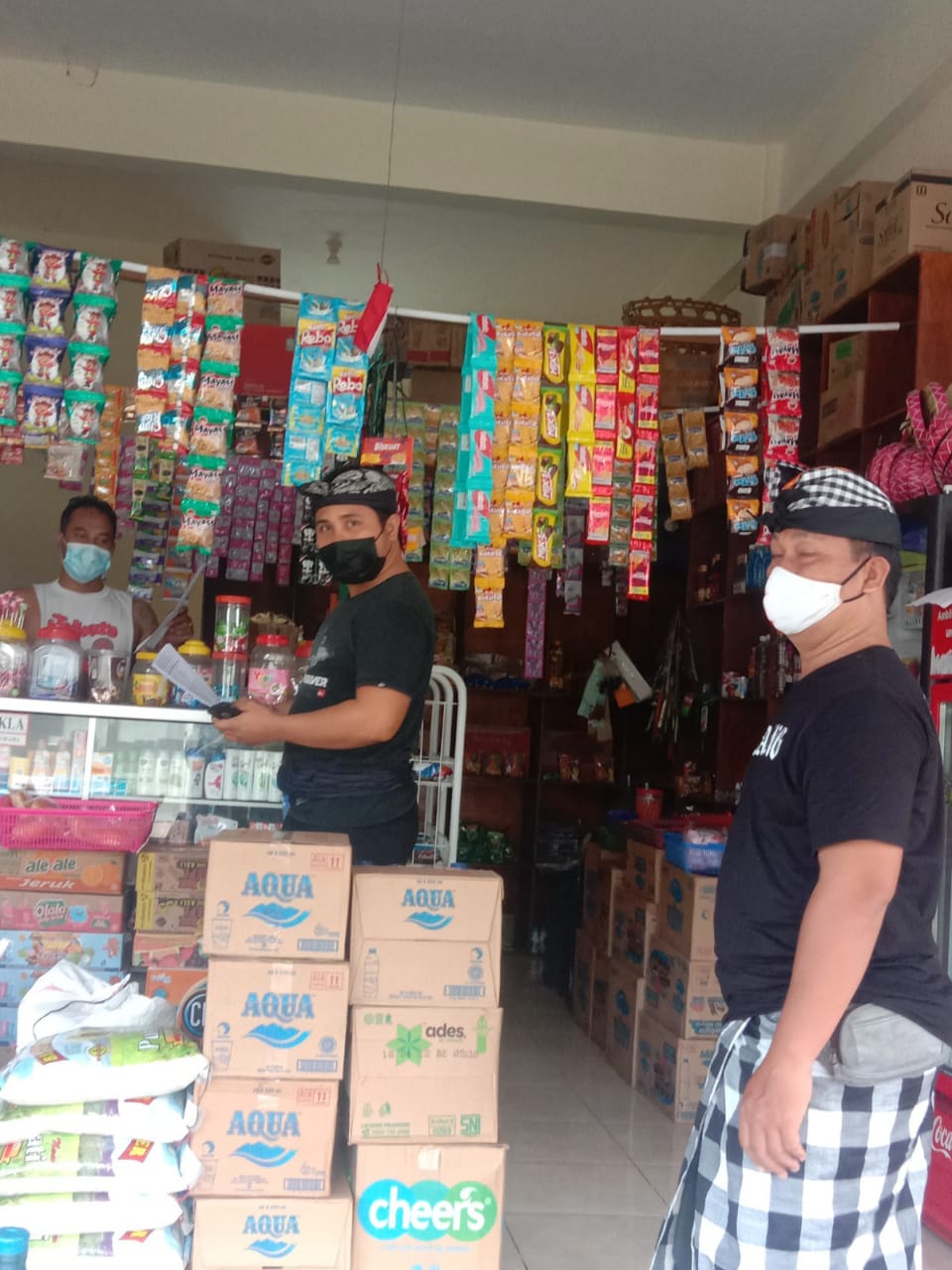 Kelurahan Pemecutan Sosialisasikan PPKM Skala Micro Dengan 6M