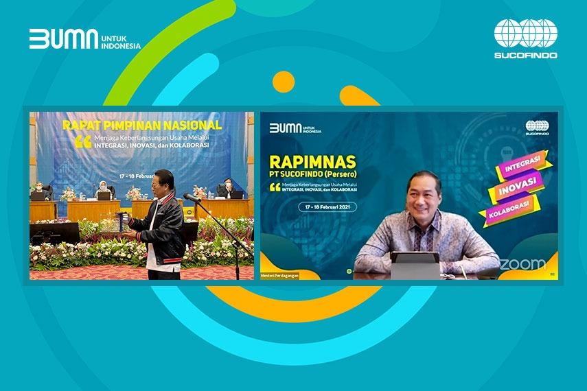 Menteri Perdagangan : Optimis PT. Sucofindo  Terdepan  Layani  Inspeksi, Testing, Sertifikasi Tren  Bisnis  Masa  Pandemi Covid-19