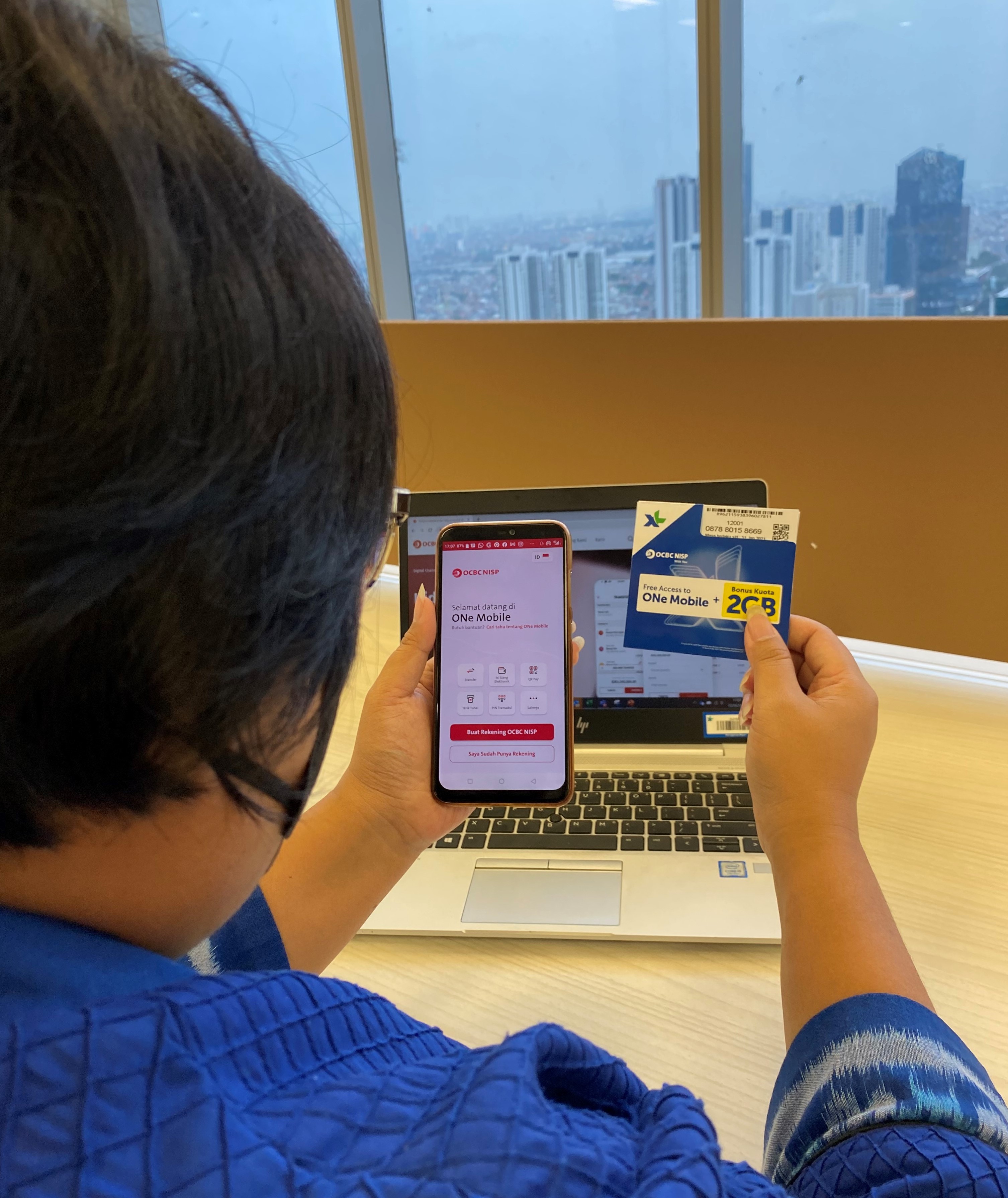 XL Axiata & Bank OCBC NISP Kolaborasi.Hadirkan Kemudahan Akses Internet Selama #DiRumahAja