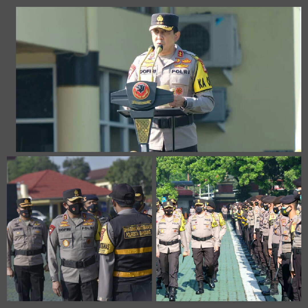Kapolda Jabar Pimpin Apel Kesiapan Bhabinkamtibmas Sebagai Tenaga Kesehatan, Tracer dan Vaksinator Covid-19