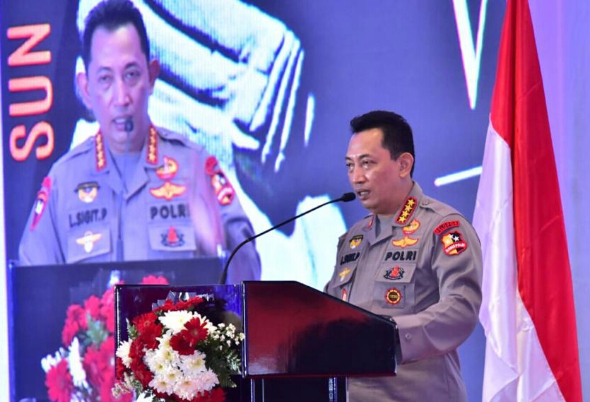 Buka Rakernis Baintelkam, Kapolri : Presisi Dimulai dari Fungsi Intelijen