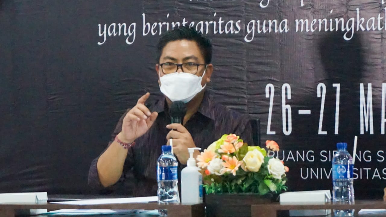 Wawali Arya Wibawa Gugah Kepemimpinan Milenial Saat LKMM TD BEM FISIP Unwar