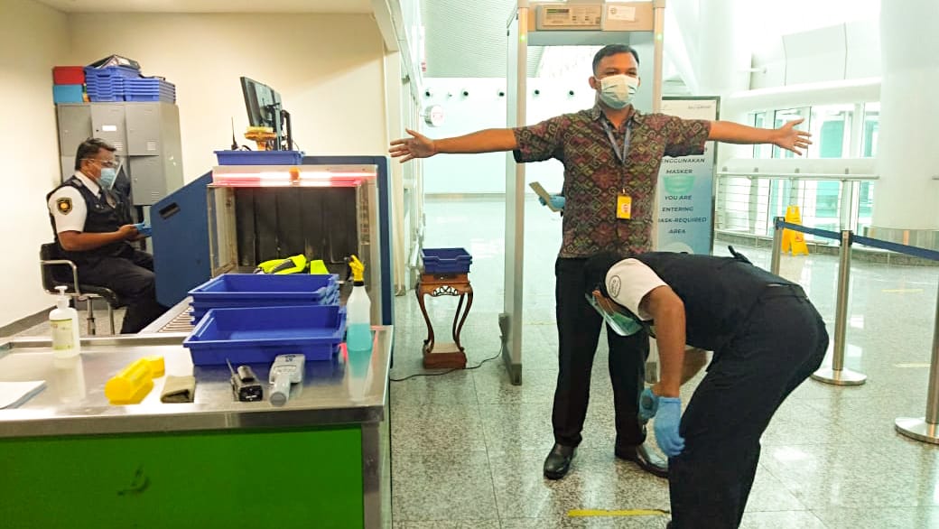 Angkasa Pura I Tingkatkan Keamanan Bandara , Pasca pengeboman Area Rumah Ibadah di Makassar