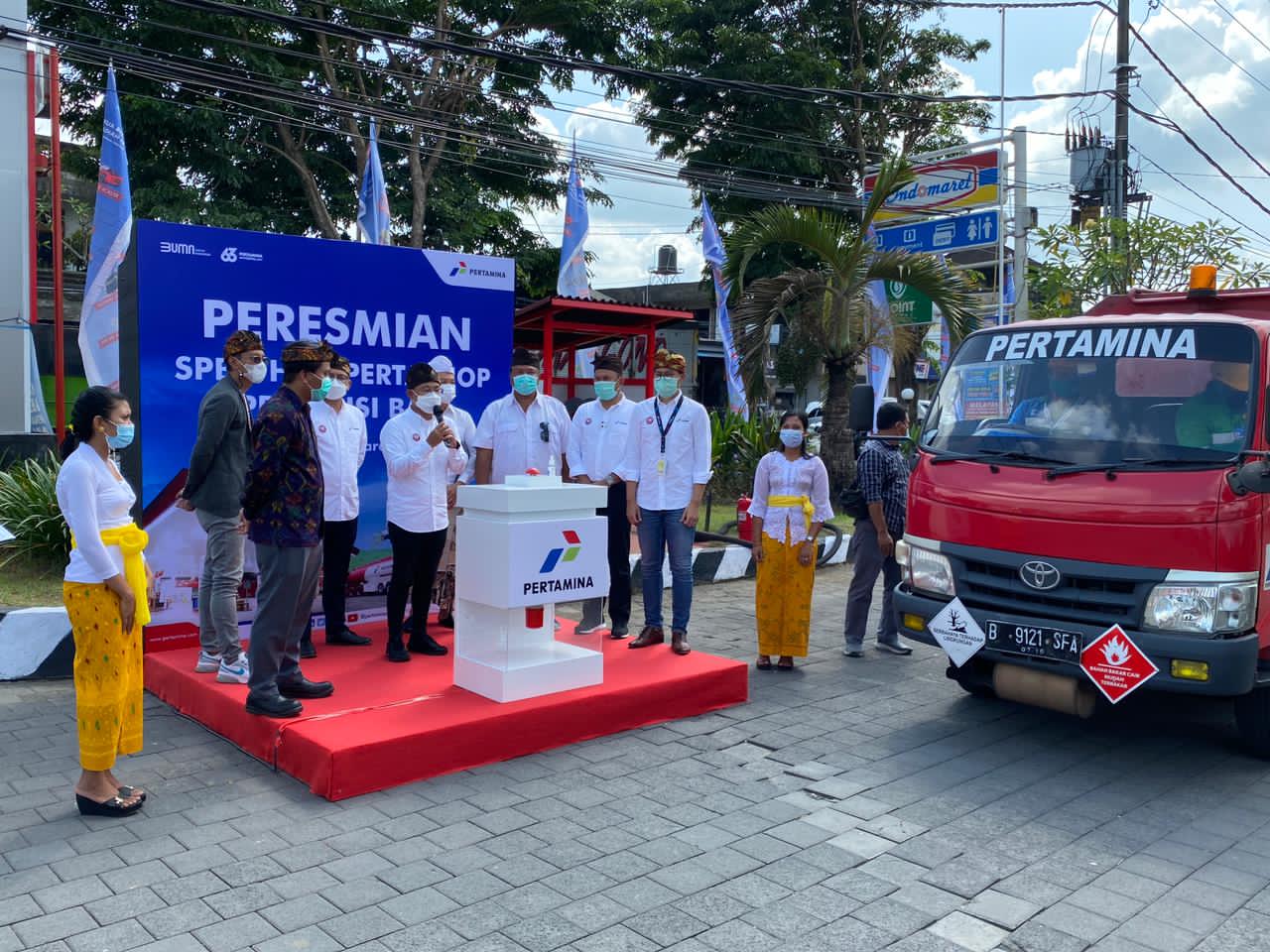 Mudahkan Aksesibilitas Supply Pertashop, Pertamina Resmikan SPBU Hub