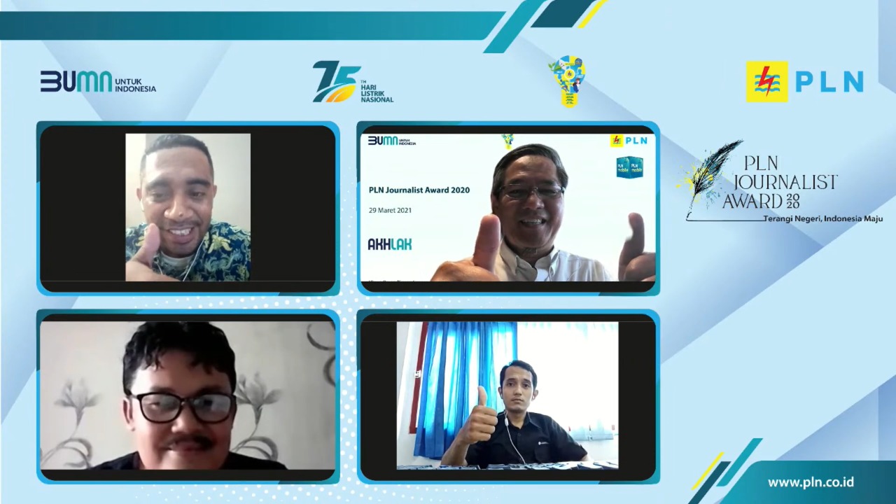 PLN Journalist Award 2020 Sukses Terselenggara, Berikut 27 Awak Media Pemenangnya