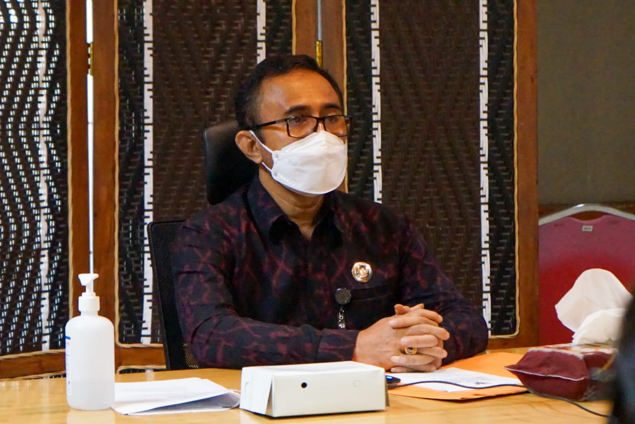 Jaya Negara Buka Musrenbang RKPD Kota Denpasar Tahun 2022.Wujudkan Keterpaduan dan Sinergisitas Perencanaan Capai Sasaran Pembangunan