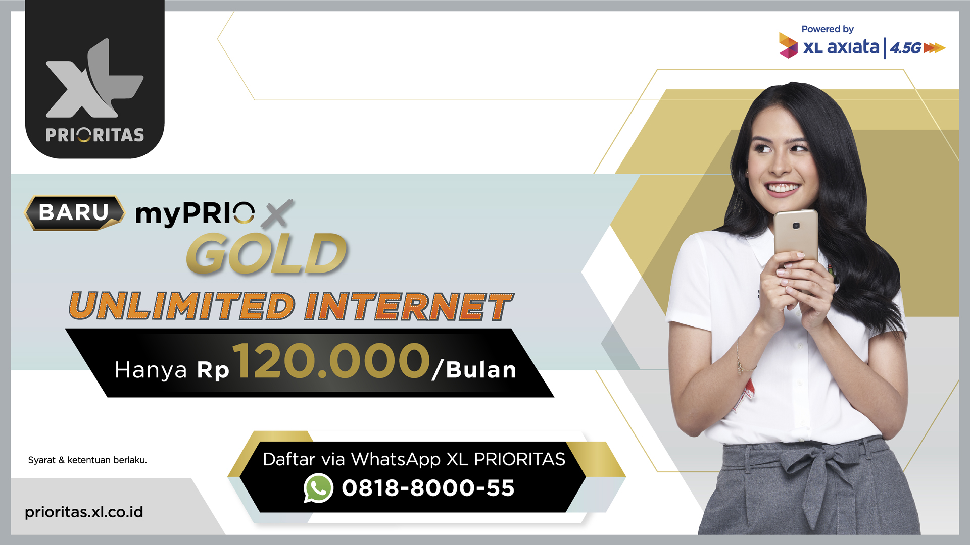 Solusi Bagi Pelanggan Pascabayar di Masa Pandemi XL PRIORITAS Hadirkan Paket myPRIO X Unlimited dan Booster Data Terbaru