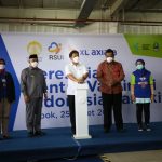 “Sentra Vaksinasi Indonesia Bangkit”XL Axiata – UI – RSUI Gelar Sentra Vaksinasi Drive Thru Pertama di Depok