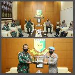 Perkuat Sinergi Dalam Penegakan Disiplin Personel TNI-Polri, Kadiv Propam Polri Sambangi Danpuspom AD