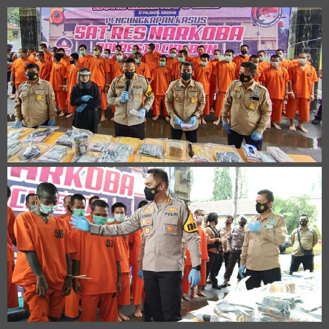 Kabid Humas Polda Jabar : Sat Narkoba Polresta Cirebon Ungkap 27 Kasus, Puluhan Tersangka Diamankan