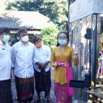 Hadiri Peringatan HUT SMPN 3.Walikota Jaya Negara Apresiasi Kreatifitas Guru dan Siswa di Masa Pandemi