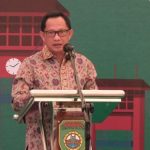 Mendagri Tito Karnavian  Gelar  Vaksinasi Nasional  Bersama   Kemenkes  dan  Grab Indonesia di  SumSel