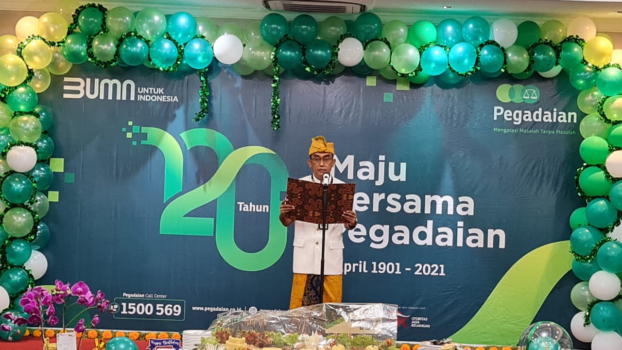 Rayakan HUT ke-120 , PT. Pegadaian (persero ) Dukung Percepatan Pemulihan Ekonomi Nasional  