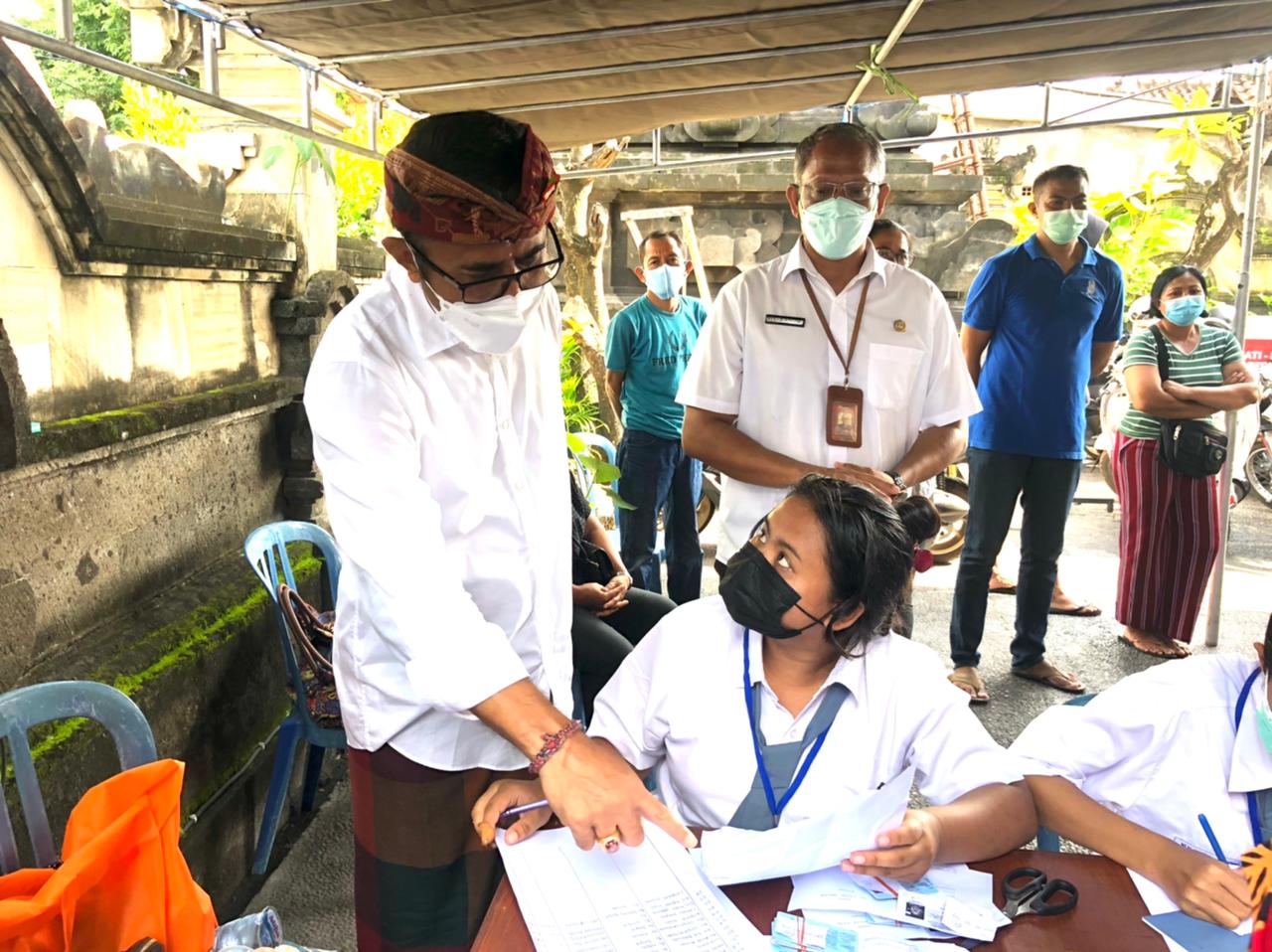 Percepat Vaksinasi, Pemkot Denpasar Lakukan Vaksinasi Berbasis Banjar