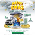 Pegadaian Bagi Hadiah Total 3 Miliar Lewat Program Badai Emas