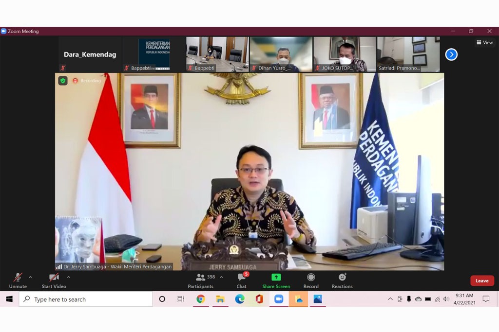 Optimalkan Pemanfaatan SRG sebagai Instrumen Perdagangan, Wamendag: SRG Berpotensi Mendukung Stabilitas Harga Pangan 