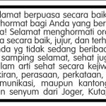 Renungan  JOGER