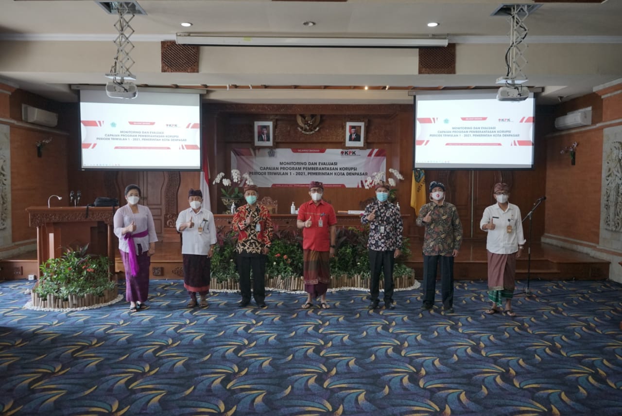Nilai MCP Pemkot Denpasar Capai 91 Persen KPK RI Sebut Pelayanan Publik Di Denpasar Baik