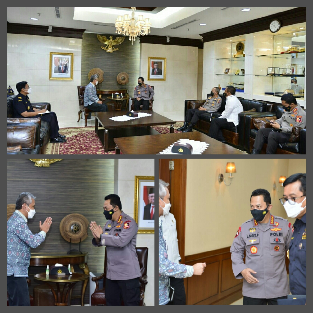 Sowan ke Kapolri, Dirjen Bea Cukai Minta Dukungan Naikan PNBP