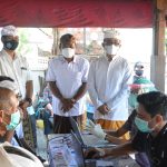 Percepat Cakupan, Walikota Jaya Negara dan Ketua DPRD Ngurah Gede Pantau Vaksinasi Di Kesiman