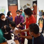 Disabilitas Denpasar Ikuti Vaksinasi Covid-19 Wawali Agus Arya Wibawa dan Ketua K3S Ajak Disabilitas Tetap Terapkan Prokes