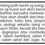 Renungan  JOGER
