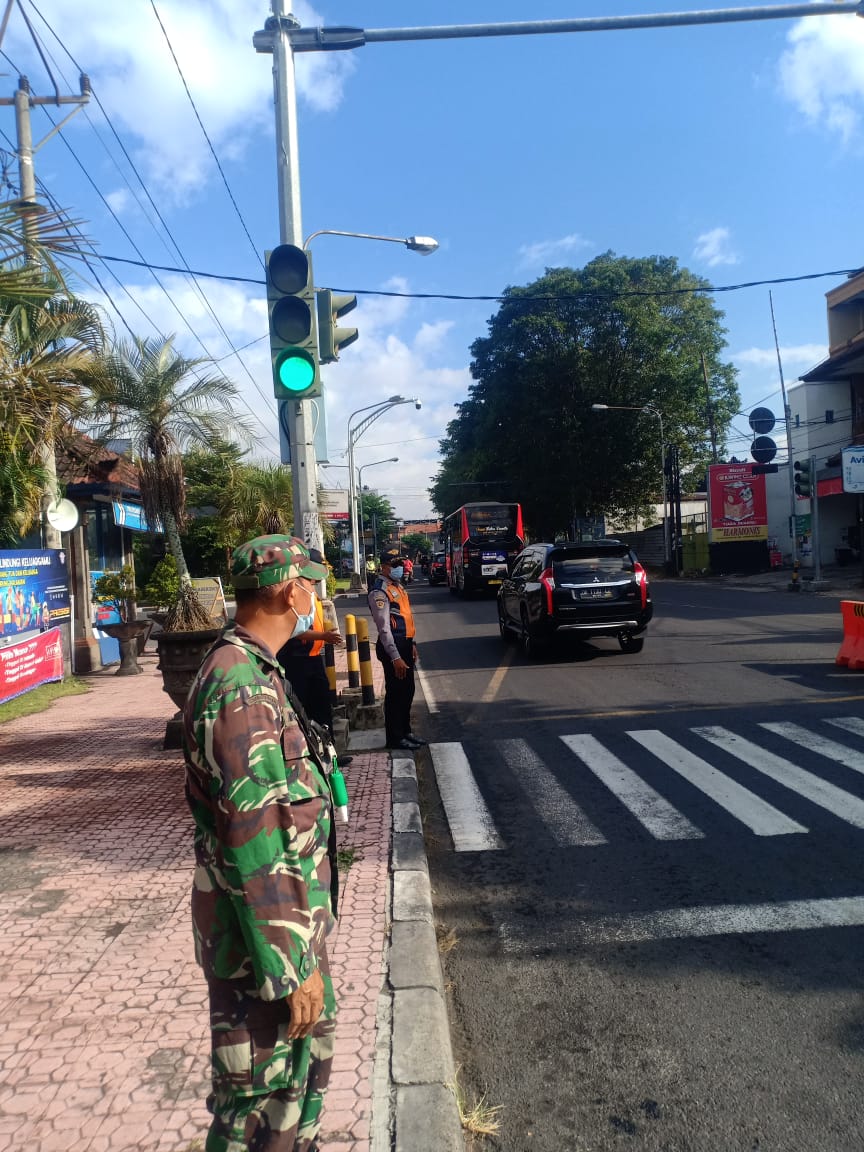 Tim Yustisi Denpasar, Lagi Jaring 9 Orang Pelanggar Prokes.