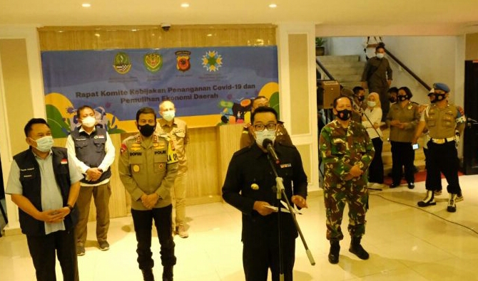 Rakor Komite Kebijakan Penanganan Covid-19, guna  Pemulihan Ekonomi di Jawa Barat