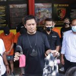 Sat Reskrim Polrestabes Bandung Amankan Lima Anggota Kelompok Bermotor Yang Keroyok Pemuda 16 Tahun di Kota Bandung