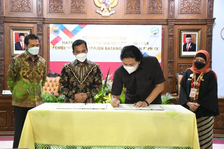 PTPN IX Bersama Pemkab Batang Sepakat Kembangkan Lahan 25 Ha Dukung Percepatan Kawasan Industri Terpadu