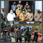 Kapolda Jabar, Gubernur Bersama Pangdam lll / Siliwangi Tinjau Pos Penyekatan di Pos Pam Check Point Pintu Tol Cileunyi