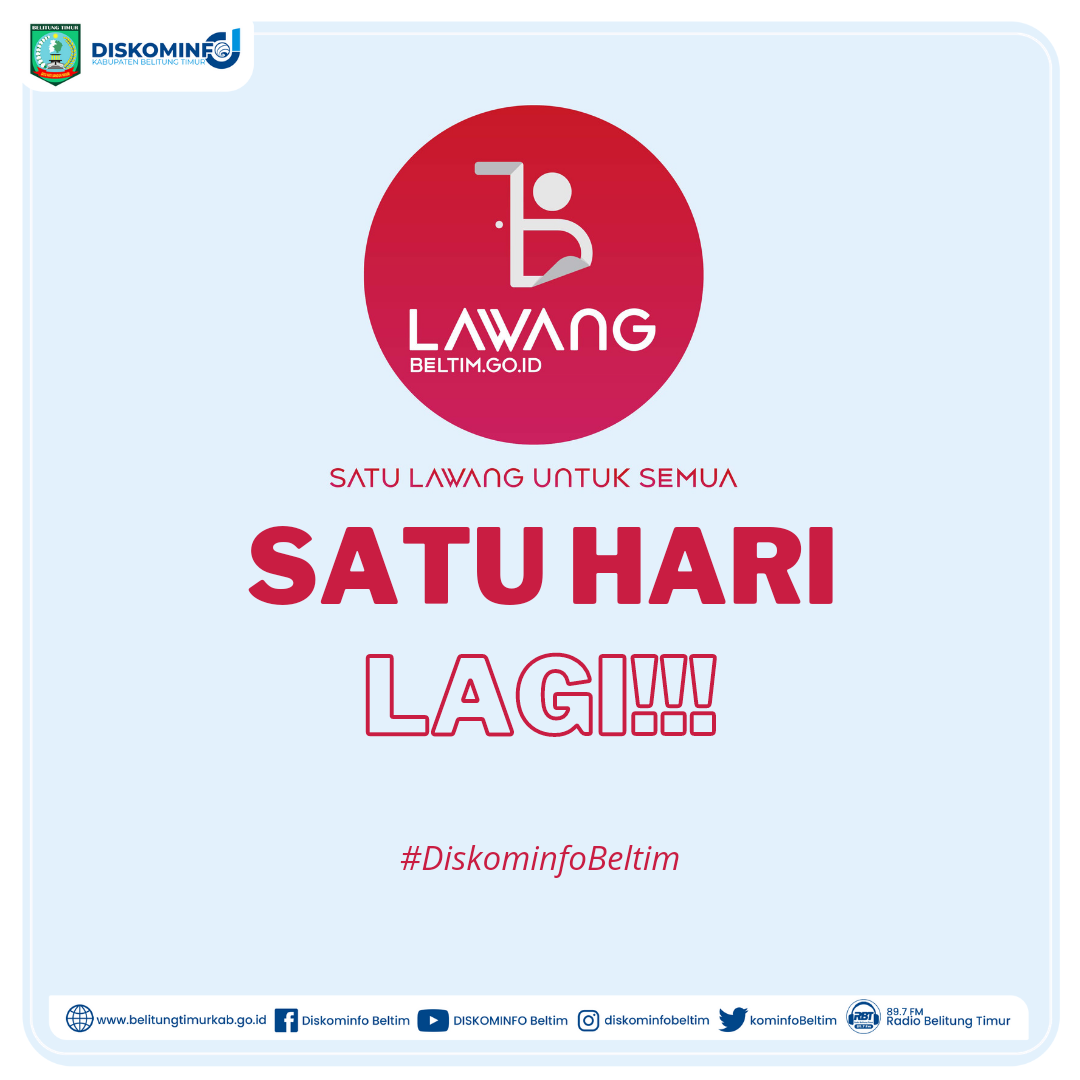 Diskominfo Launching Lawang Beltim, hari ini