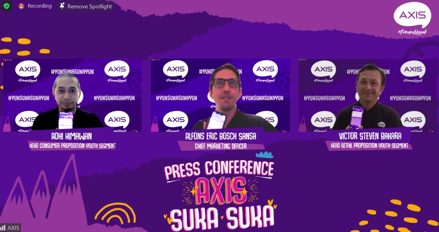 AXIS Luncurkan Paket Inovatif “Suka Suka”  Pelanggan Muda Bisa Pilih Kuota dan Masa Aktif Sesuai Kebutuhan