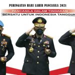 Kapolri : Bersatu dan Gotong Royong melawan Covid-19 ,Refleksi Hari Lahir Pancasila