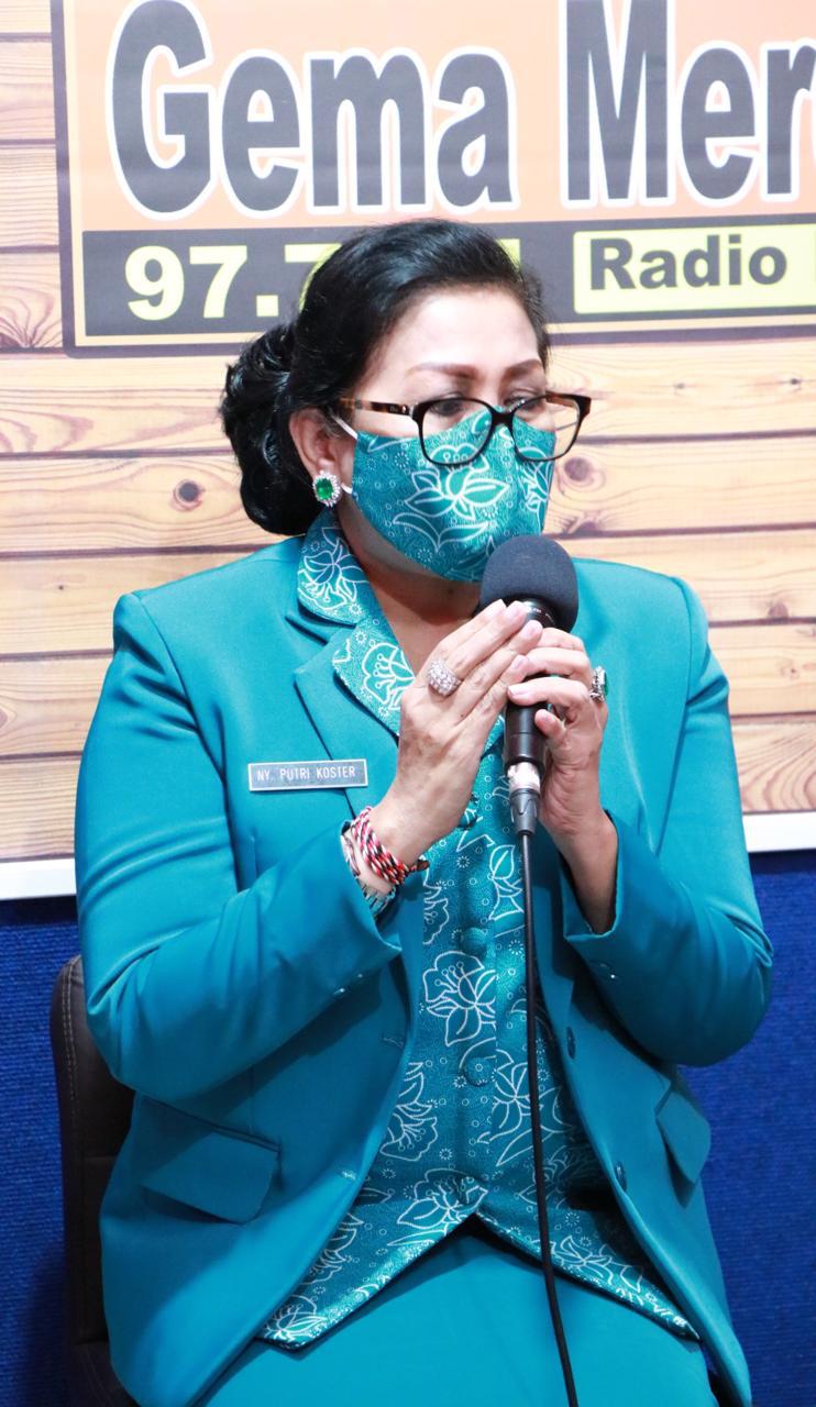 Pandemi Belum Berakhir, Ny. Putri Koster Ajak Disiplin Prokes dan Tingkatkan Semangat Gotong-Royong
