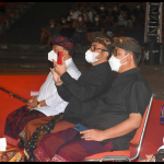 Baleganjur Duta Denpasar di PKB XLIII Tampil Apik dan Memukau.Bawakan Karya Tabuh Menur Tiga Sakti.