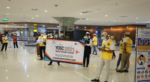 Year Of Security Culture 2021, Bandara I Gusti Ngurah Rai – Bali Laksanakan Workshop dan Kampanye Keamanan Penerbangan