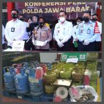 Polda Jabar Tangkap Pelaku Praktek Ilegal Pengoplosan Gas LPG