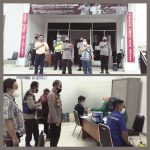 Baru Pertama, Polsek Lengkong Polrestabes Bandung Gelar Gerai Vaksin Presisi