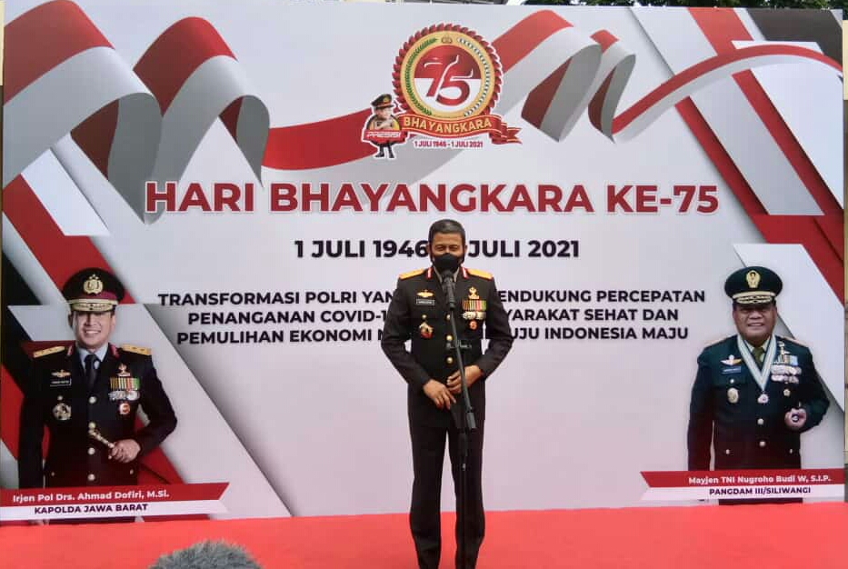 Kapolda Jabar : Sanksi Hukum Bagi Warga yang Melanggar Prokes Saat Pelaksanaan PPKM Darurat