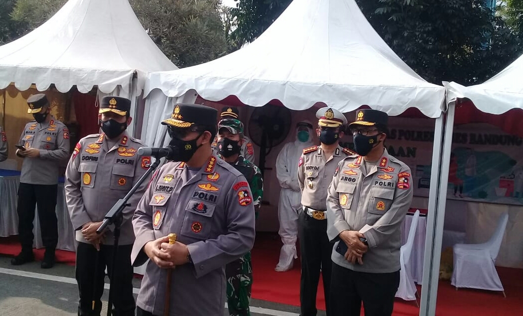 Mobilitas di Tol Pasteur Menurun, Kapolri Terima Kasih ke Warga Karena Patuhi PPKM Darurat