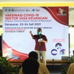 Kepala Perwakilan Bank Indonesia Prov.Bali : Guna meminimalisir penyebaran Covid-19, telah melakukan kegiatan Vaksinasi yang ke 18 dengan total peserta mencapai 11.900 orang
