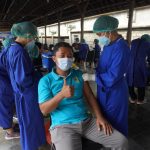 Tekan penyebaran Covid-19, Keluarga Besar PLN UID Bali, gelar Vaksinasi yang diikuti 500 peserta