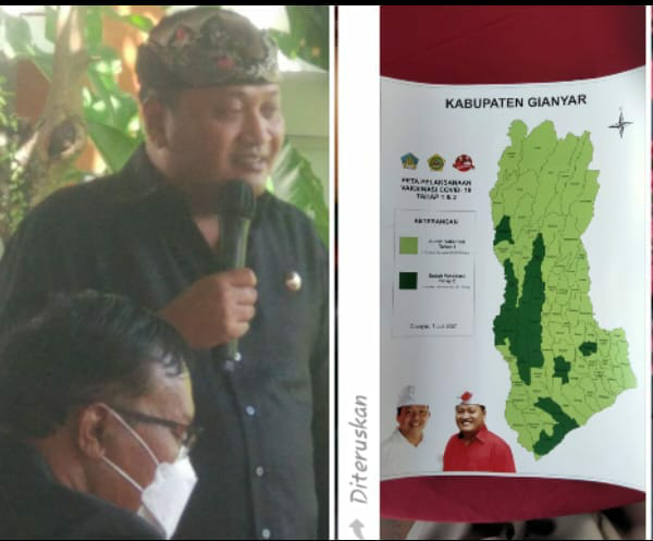 Vaksinasi Tahap Pertama berbasis Banjar Adat Tuntas dan Ditutup Dengan Capaian 79,84 %