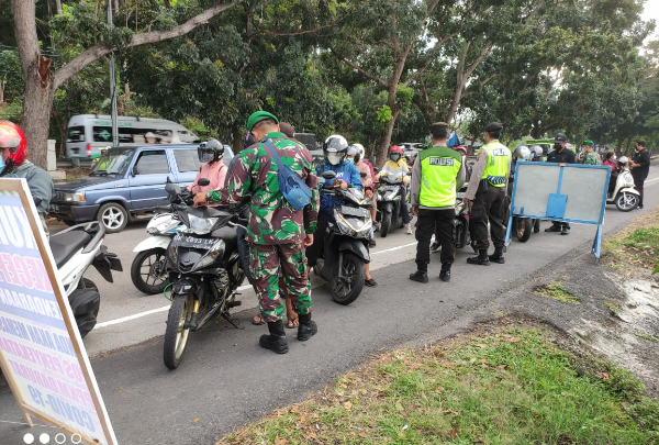 Operasi Aman Nusa ll PPKM Darurat, Perketat Penyekatan Di By Pass lda Bagus Mantra