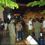 Pemberlakuan PPKM Darurat.Tidak Hanya Siang Hari, Satgas Gabungan Kota Denpasar Juga Lakukan Penertiban Pada Malam Hari.