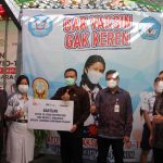 Sekda Prov.Bali menghimbau disiplin Prokes dalam kegiatan Vaksinasi Anak 12-17 Tahun secara marathon diseluruh Bali, guna kesiapan pembelajaran tatap muka di sekolah