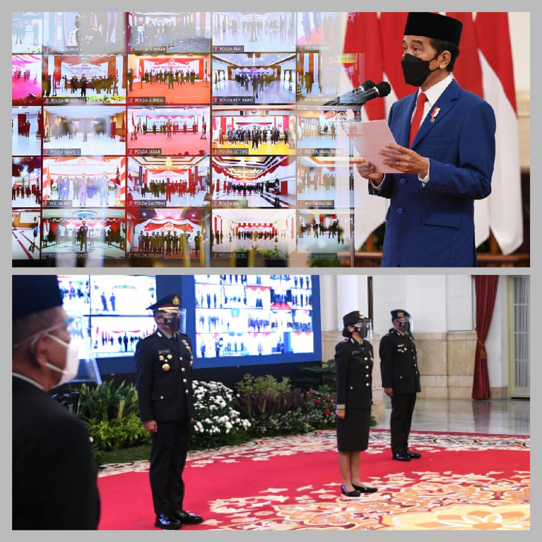 Presiden : Penggunaan Kewenangan Polri Harus Didukung oleh Perkembangan Teknologi Mutakhir